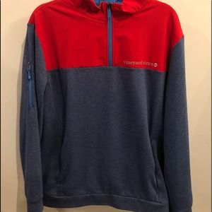 New Vineyard Vines Performance 1/2-Zip L